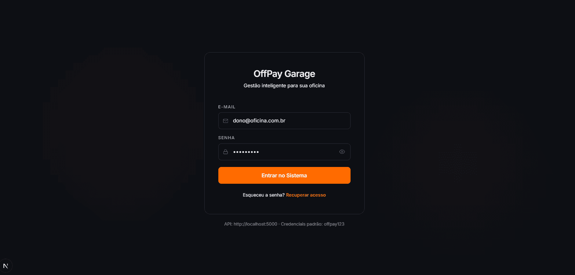 Gestão de Oficina — imagem 1