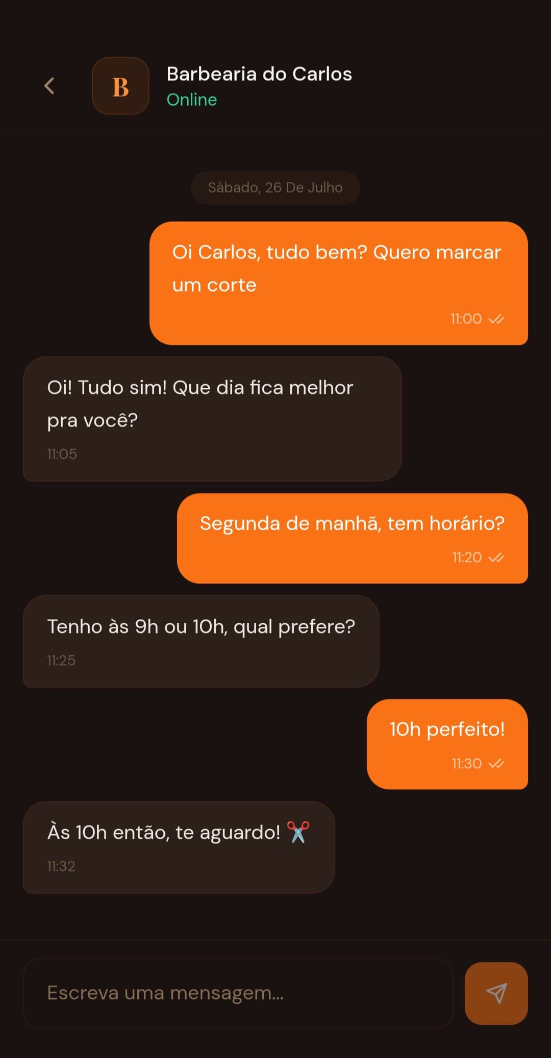 App Barbearia — imagem 10