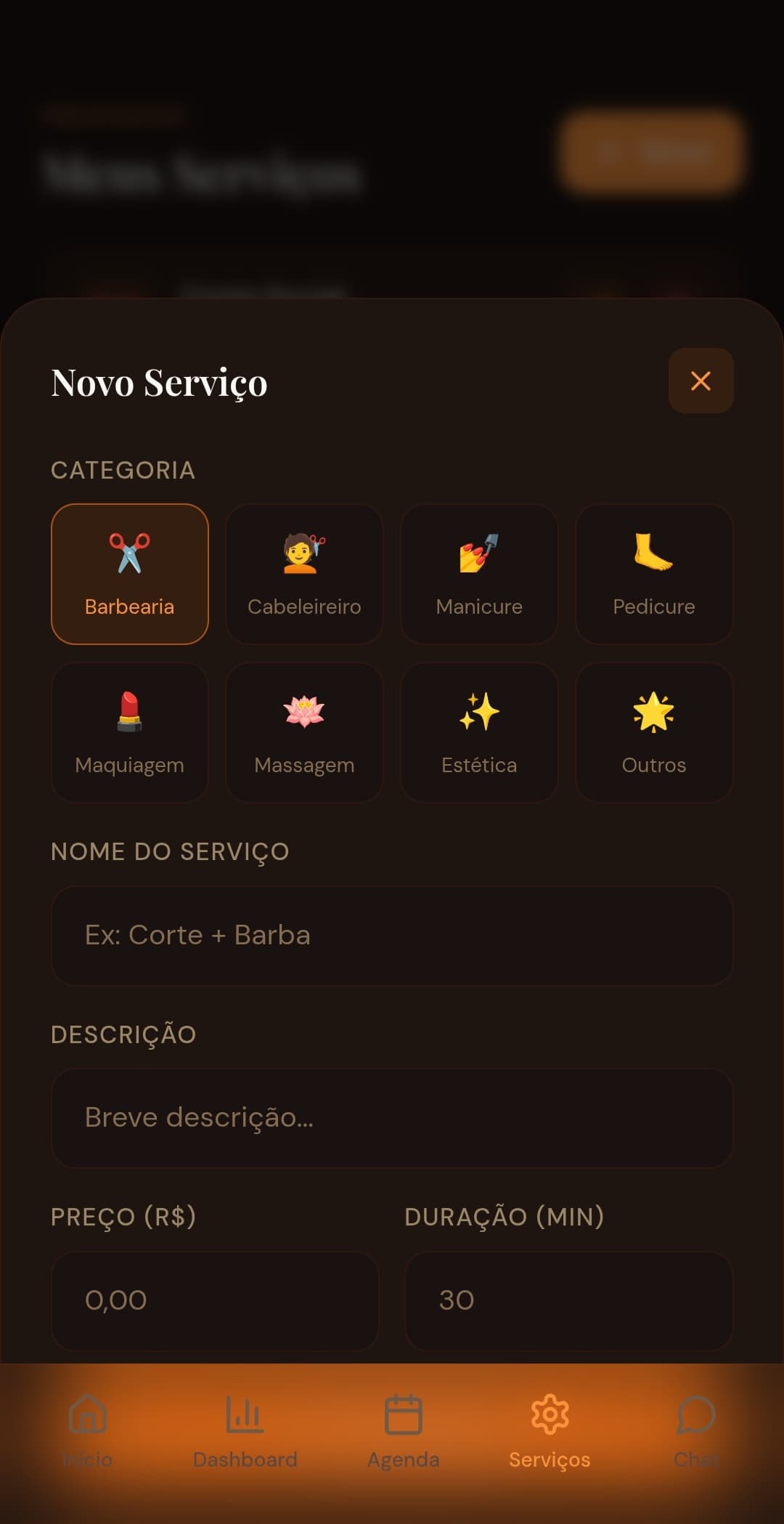 App Barbearia — imagem 11